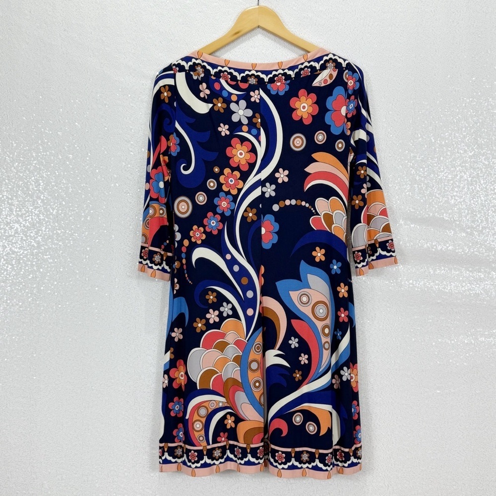 ELF Boho Floral Shift Multicolor Patterned Fabric - Picture 2 of 8